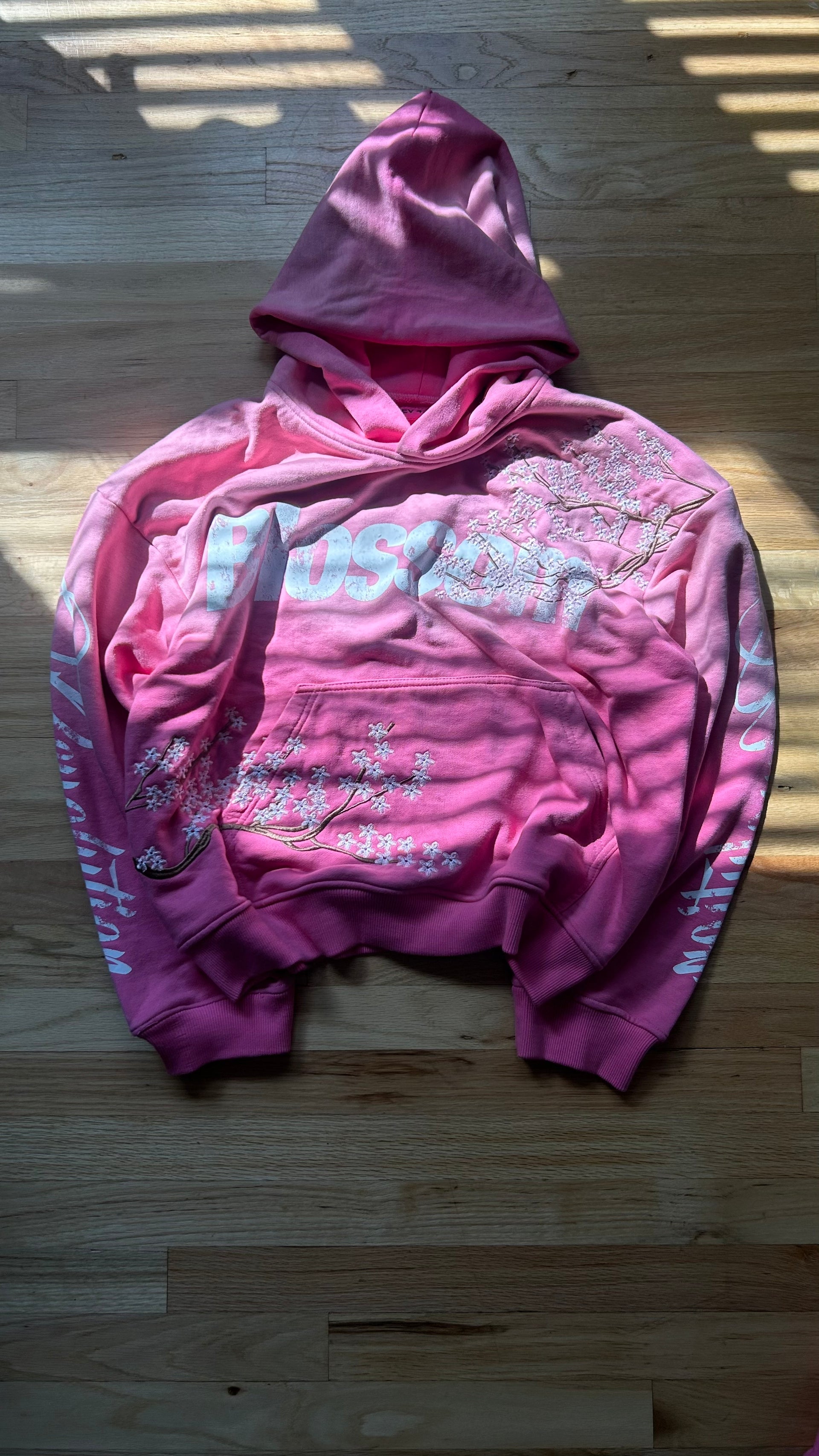 “Blossom” statement hoodie
