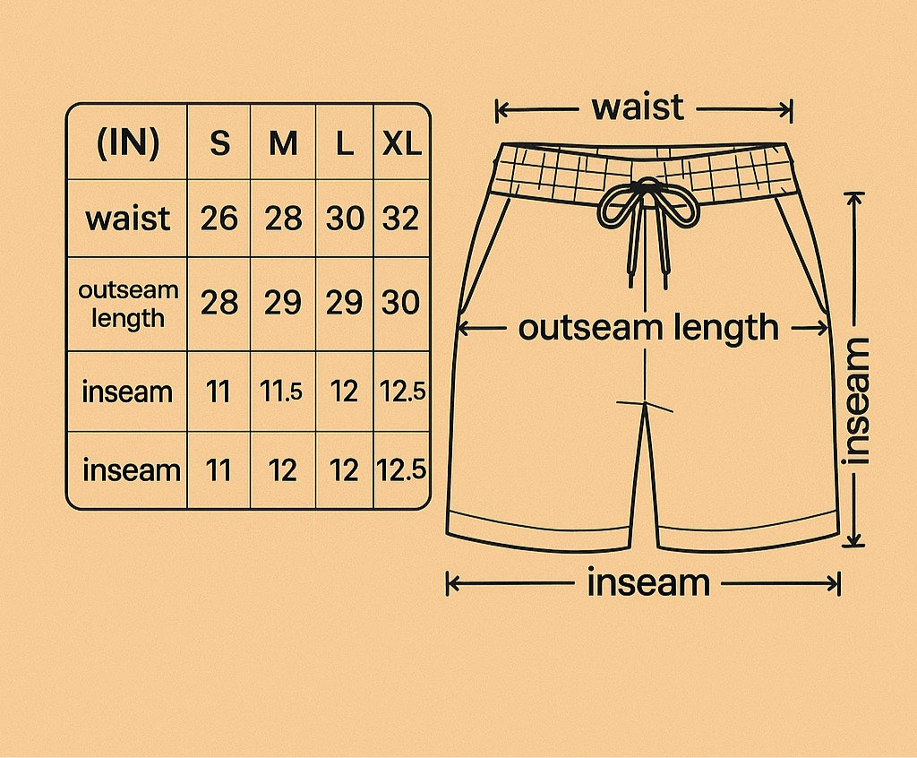 "Sakura" shorts
