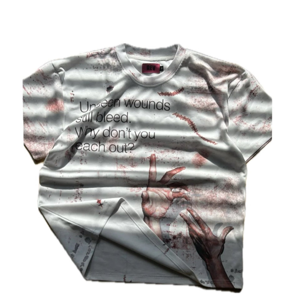 "Wounded" tshirt